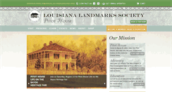 Desktop Screenshot of louisianalandmarks.org